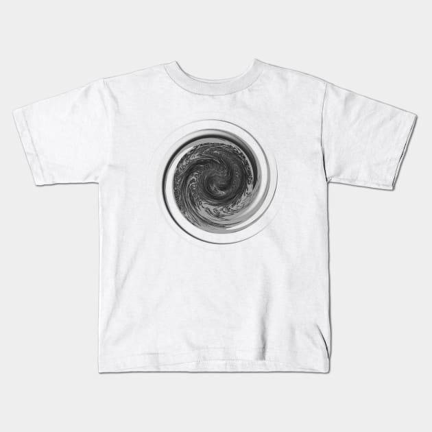 Spiral Dragon Ornamental Design. Kids T-Shirt by SpieklyArt